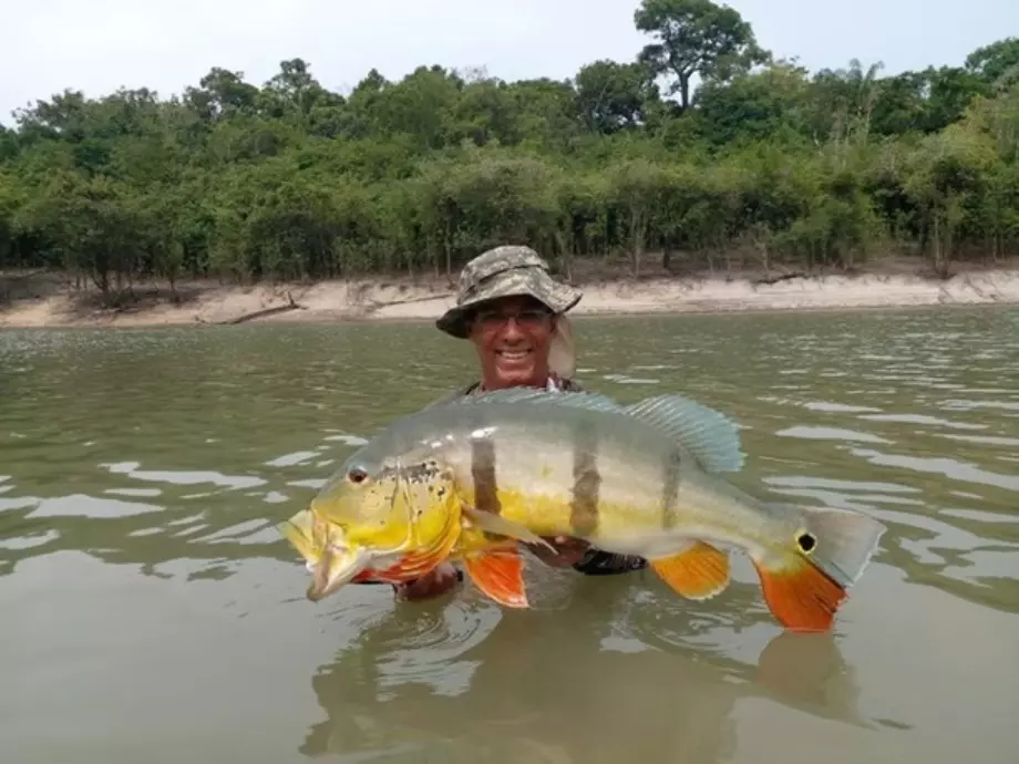Captura Incrível de Tucunaré