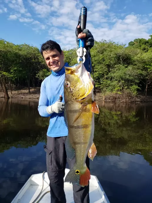 Ação pura no Rio Preto do Pantaleão
